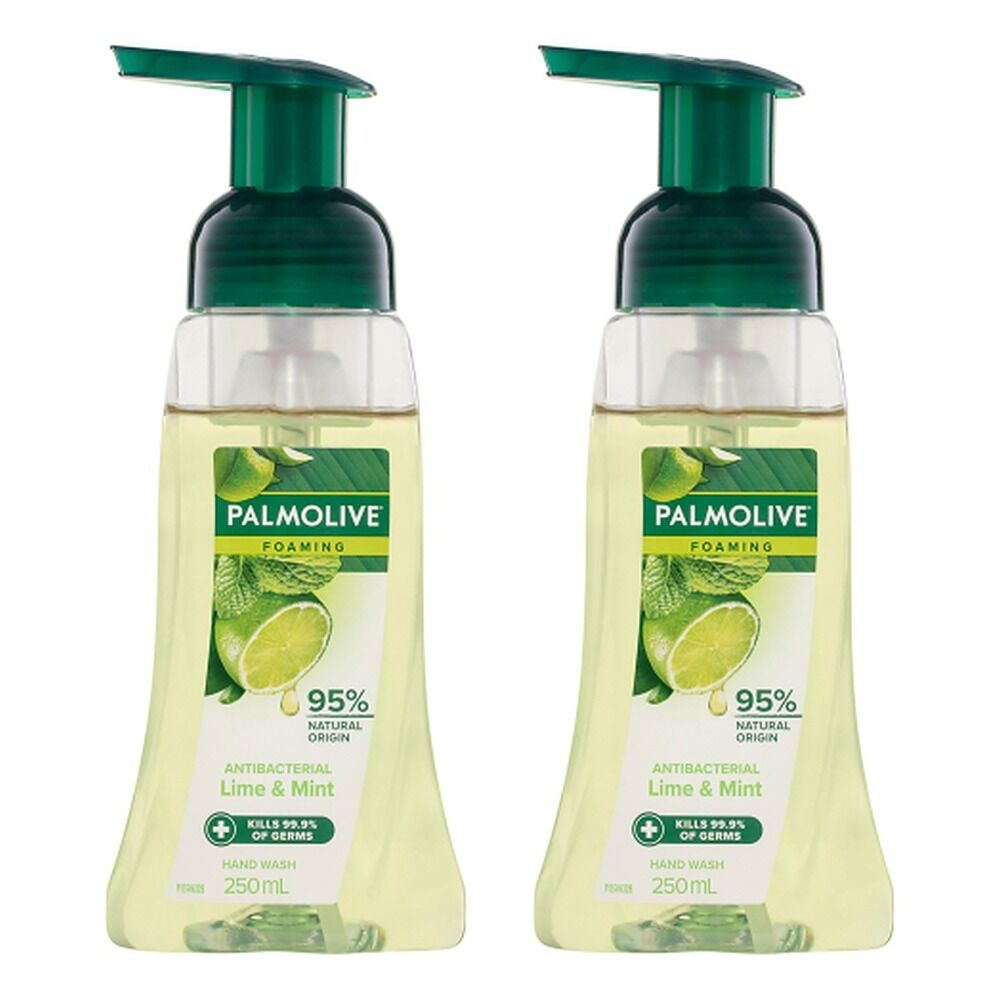 Palmolive Antibacterial Foaming Hand Wash Lime & Mint 250mL x 6 Bundle of 2