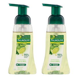 Palmolive Antibacterial Foaming Hand Wash Lime & Mint 250mL x 6 Bundle of 2