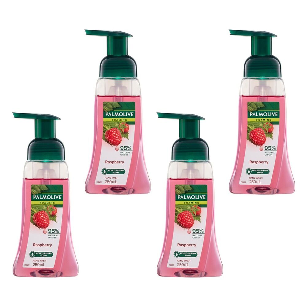 Palmolive Foaming Hand Wash Raspberry 250mL Pack of 4