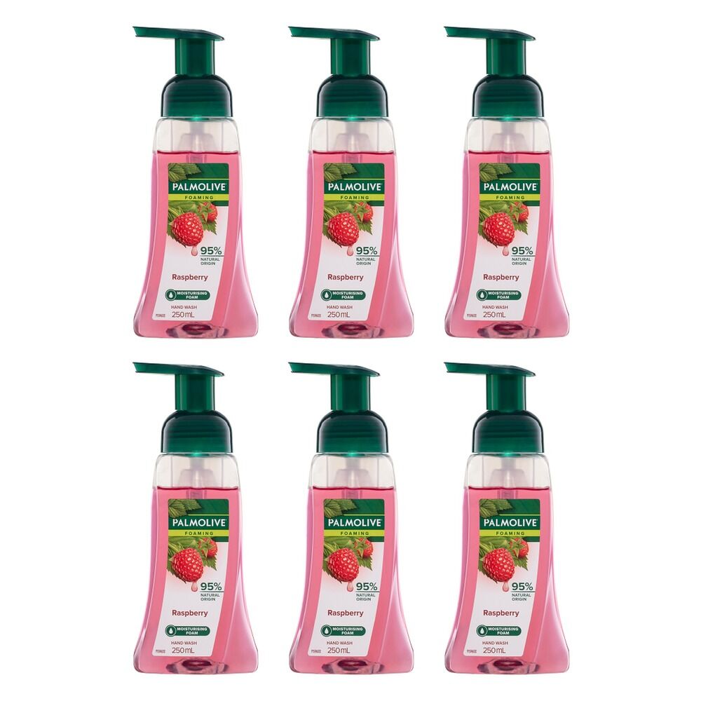 Palmolive Foaming Hand Wash Raspberry 250mL Pack of 6