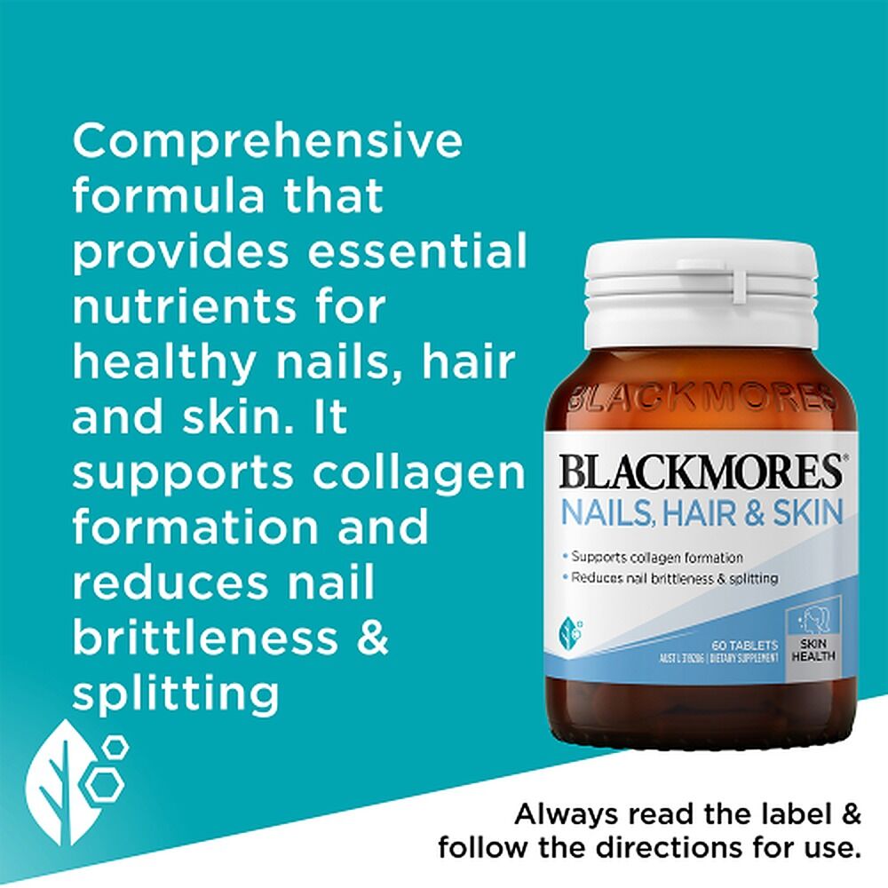 Blackmores Nails, Hair & Skin 60 Tablets