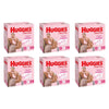 Huggies Jumbo UltraDry Nappies Crawler Girl 90 Pack Bundle of 6