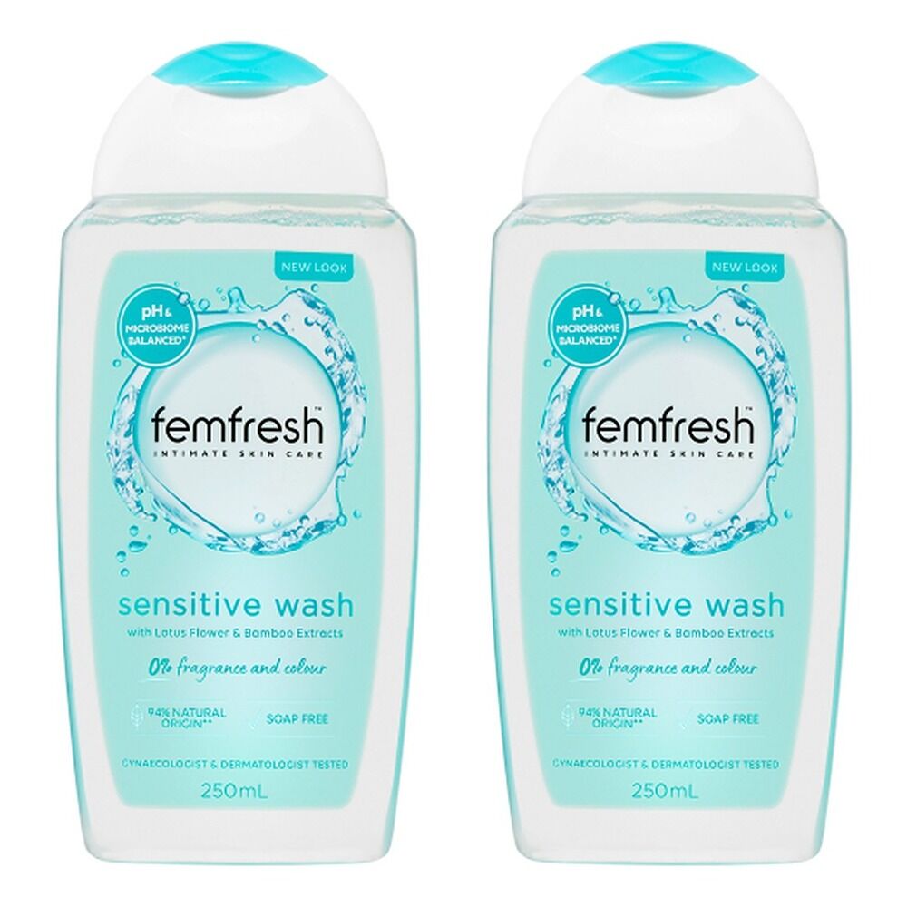 Femfresh Sensitive Wash 250mL Pack of 2