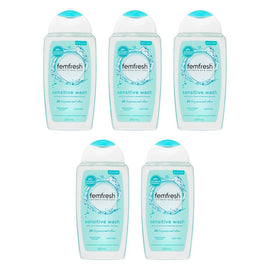 Femfresh Sensitive Wash 250mL Pack of 5