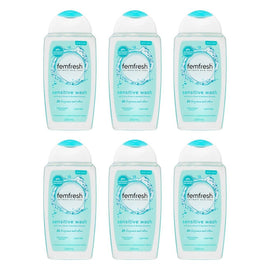Femfresh Sensitive Wash 250mL Pack of 6
