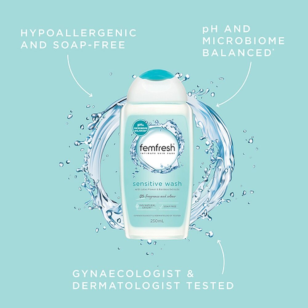 Femfresh Sensitive Wash 250mL