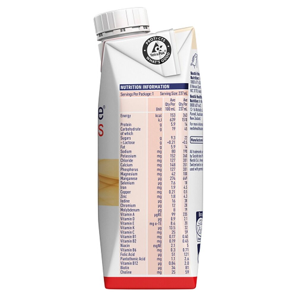 Resource Plus Vanilla 237mL