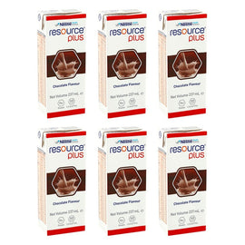 Resource Plus Chocolate Nutrition Drink 237mL Pack of 6