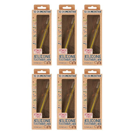 Jack N' Jill Silicone Toothbrush Pack of 6