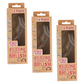 Jack N' Jill Tooth & Gum Brush Pack of 3