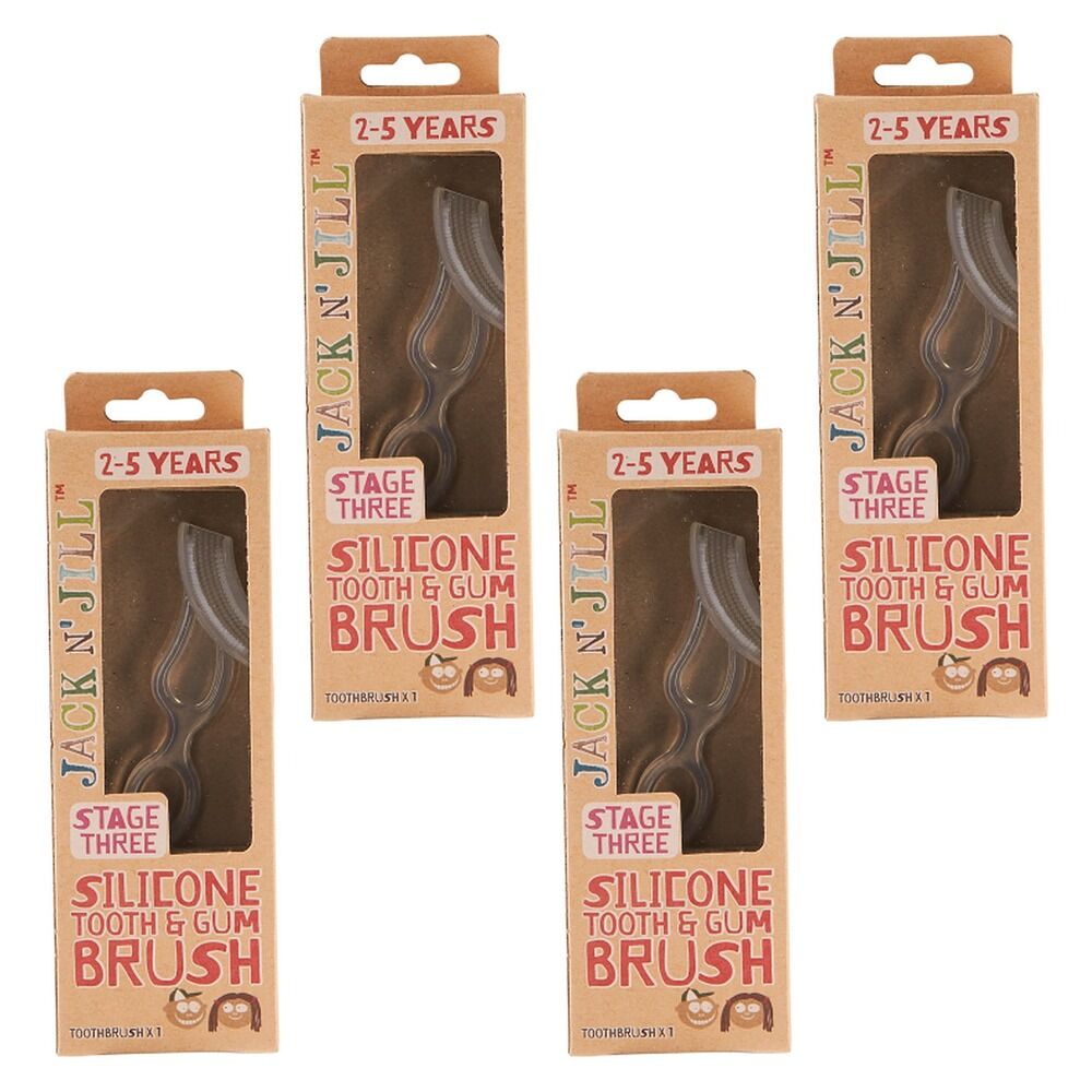 Jack N' Jill Tooth & Gum Brush Pack of 4