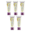 Jack N' Jill Natural Blackcurrant Fluoride Free Toothpaste 50g Pack of 5