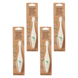 Jack N' Jill Bio Toothbrush Dino Pack of 4