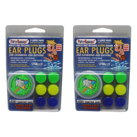 Putty Buddies Mouldable Ear Plugs 3 Pairs Pack of 2