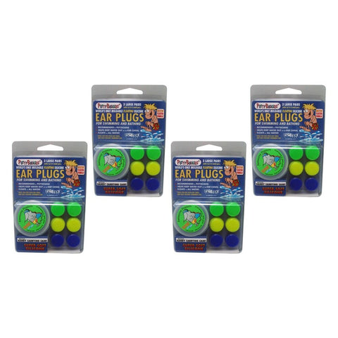 Putty Buddies Mouldable Ear Plugs 3 Pairs Pack of 4