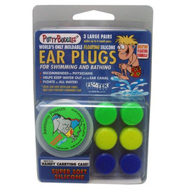 Putty Buddies Mouldable Ear Plugs 3 Pairs