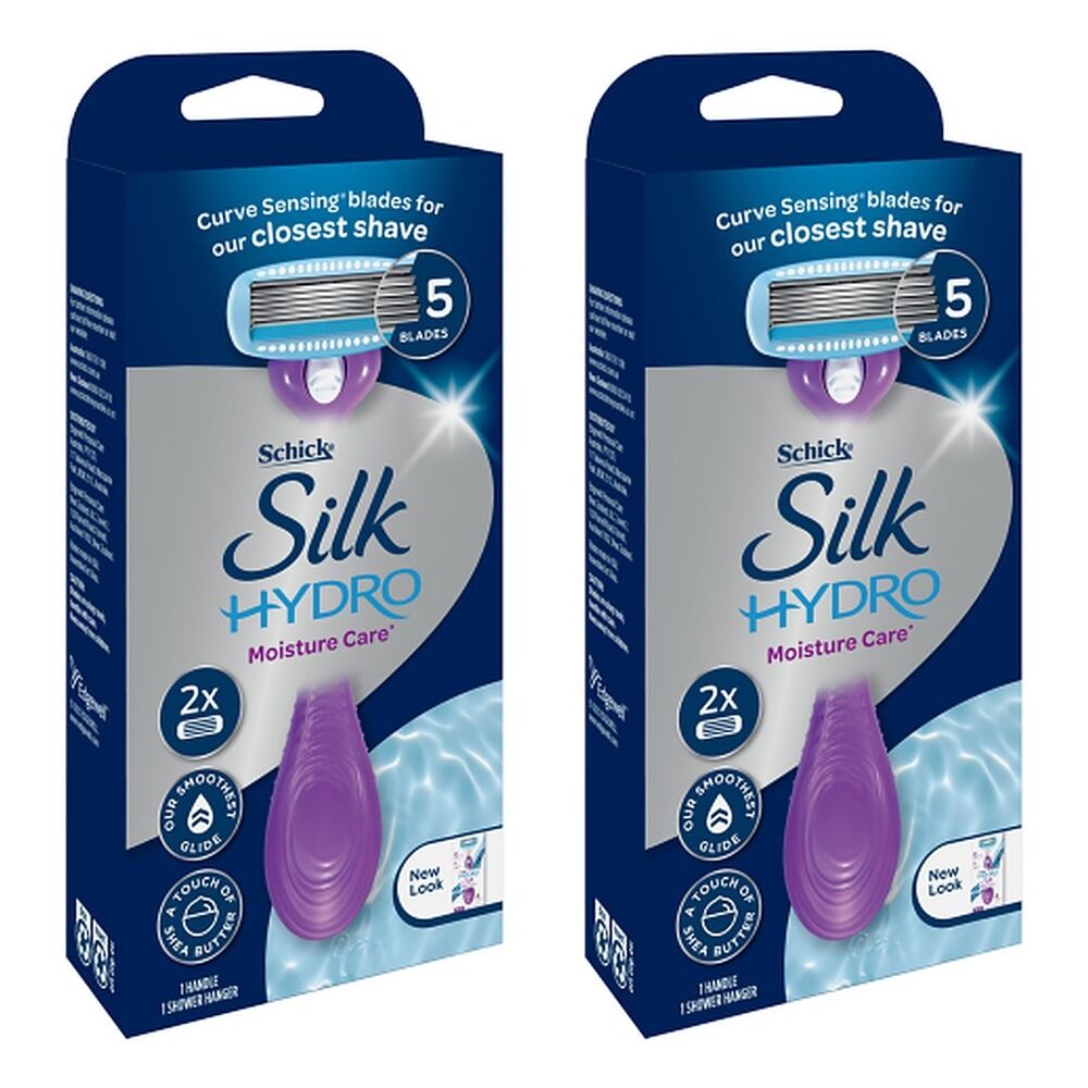 Schick Silk Hydro Moisture Care Razor Kit Pack of 2