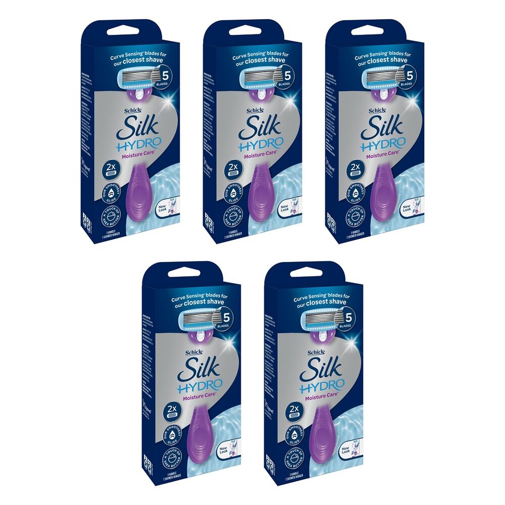 Schick Silk Hydro Moisture Care Razor Kit Pack of 5