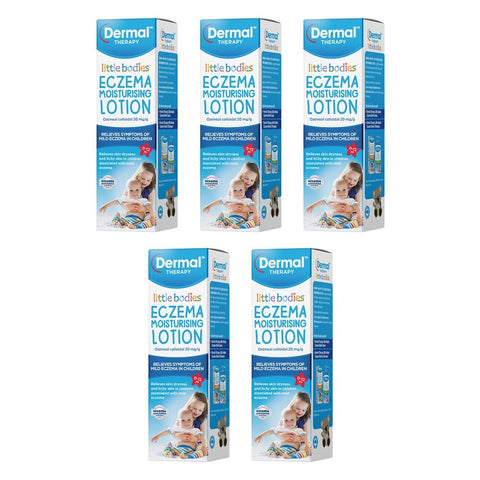 Dermal Therapy Little Bodies Eczema Moisturising Lotion 175mL Pack of 5