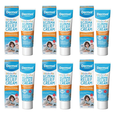 Little Bodies Eczema Relief Cream 56g Pack of 6
