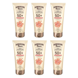 Hawaiian Tropic Silk Hydration Lotion SPF50+ 180mL Pack of 6