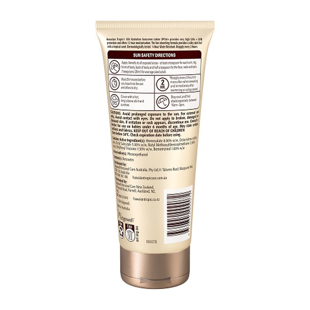 Hawaiian Tropic Silk Hydration Lotion SPF50+ 180mL