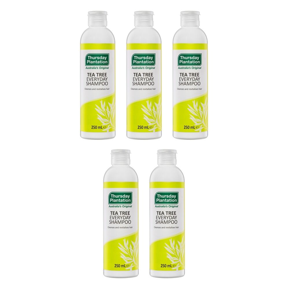 Thursday Plantation Tea Tree Everyday Shampoo 250mL Pack of 5