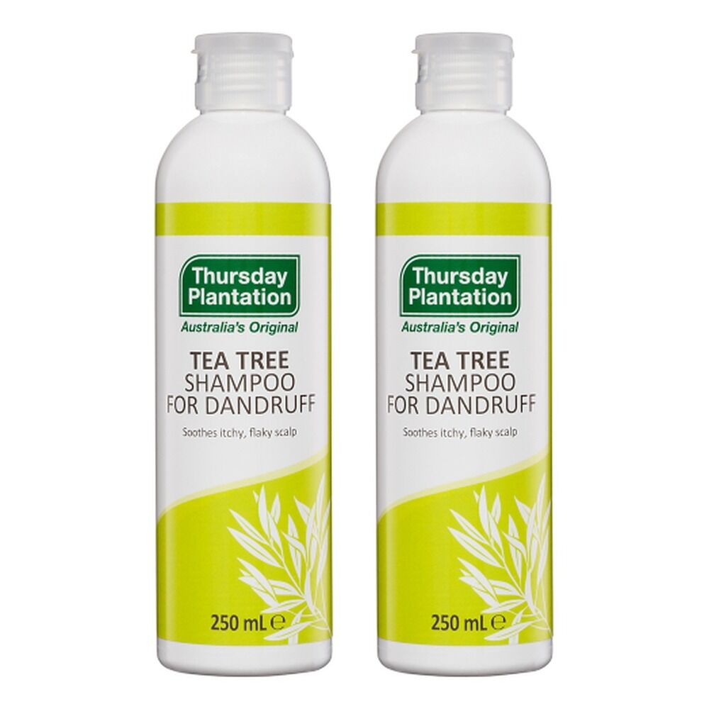 Thursday Plantation Tea Tree Shampoo For Dandruff 250mL Pack of 2