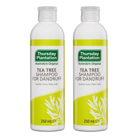 Thursday Plantation Tea Tree Shampoo For Dandruff 250mL Pack of 2