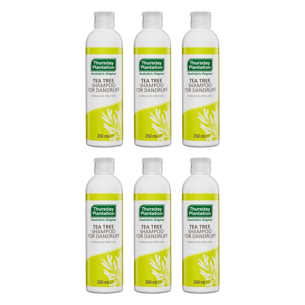 Thursday Plantation Tea Tree Shampoo For Dandruff 250mL Pack of 6