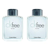 Calvin Klein Free For Men EDT 100mL Pack of 2