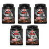 Musashi High Protein Chocolate Powder 900g Pack of 5