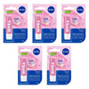 NIVEA 24H Melt-In Moisture Soft Rose Lip Balm 4.8g Pack of 5