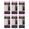 Glam by Manicare Lula Individual Lashes 60 Pack Bundle of 6