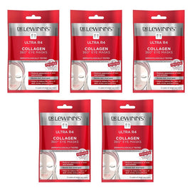 Dr. LeWinn's Ultra R4 Collagen 360 Eye Masks 3pk 24mL x 10 Bundle of 5