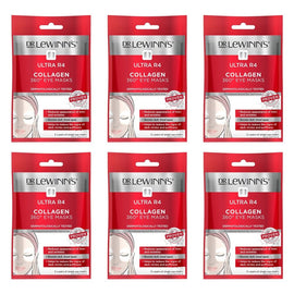 Dr. LeWinn's Ultra R4 Collagen 360 Eye Masks 3pk 24mL x 10 Bundle of 6
