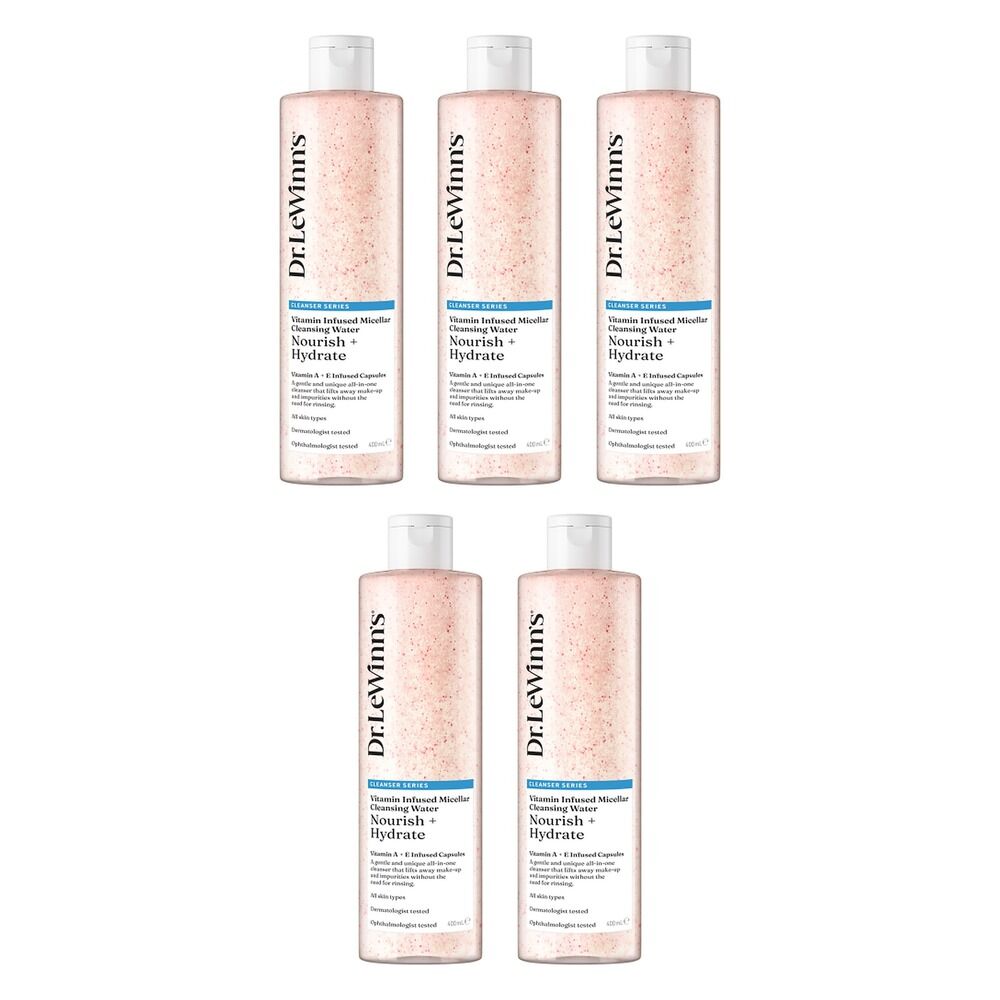 Dr. LeWinn's Private Formula Vitamin Infused Micellar Water 400mL Pack of 5