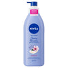 NIVEA Cherry Blossom & Jojoba Oil Body Lotion, 48h Moisture, 400mL