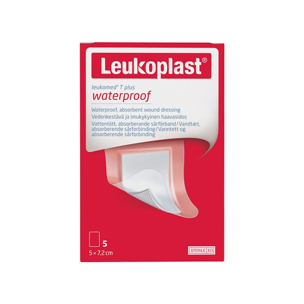 Leuko Leukomed T Plus Sterile Post-Op Dressing 5cm x 7.2cm 5 Pack