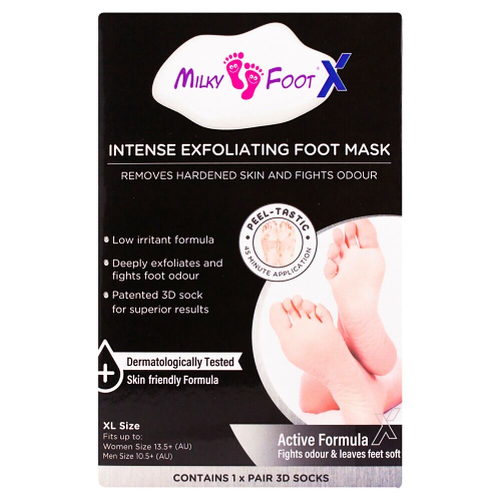 Milky Foot Active Exfoliating Foot Mask XL