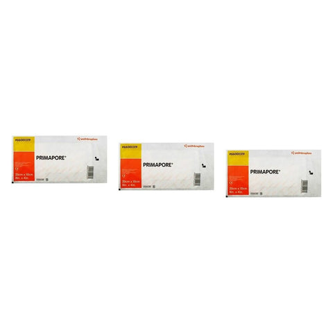 PRIMAPORE Adhesive Wound Dressing 20cm x 10cm x 20 Bundle of 3
