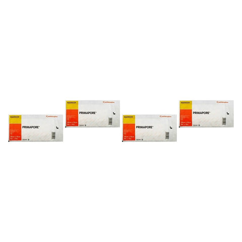 PRIMAPORE Adhesive Wound Dressing 20cm x 10cm x 20 Bundle of 4