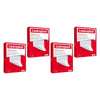 Leuko Leukomed Sterile Post-Op Wound Dressing 8cm x 10cm 5 Pack Bundle of 4