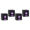U By Kotex Overnight Extra Long Pads with Wings 8 Pack x 4 Bundle of 4