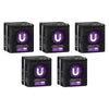 U By Kotex Overnight Extra Long Pads with Wings 8 Pack x 4 Bundle of 5