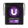 U By Kotex Overnight Extra Long Pads with Wings 8 Pack x 4
