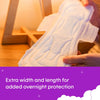 U By Kotex Overnight Extra Long Pads with Wings 8 Pack x 4