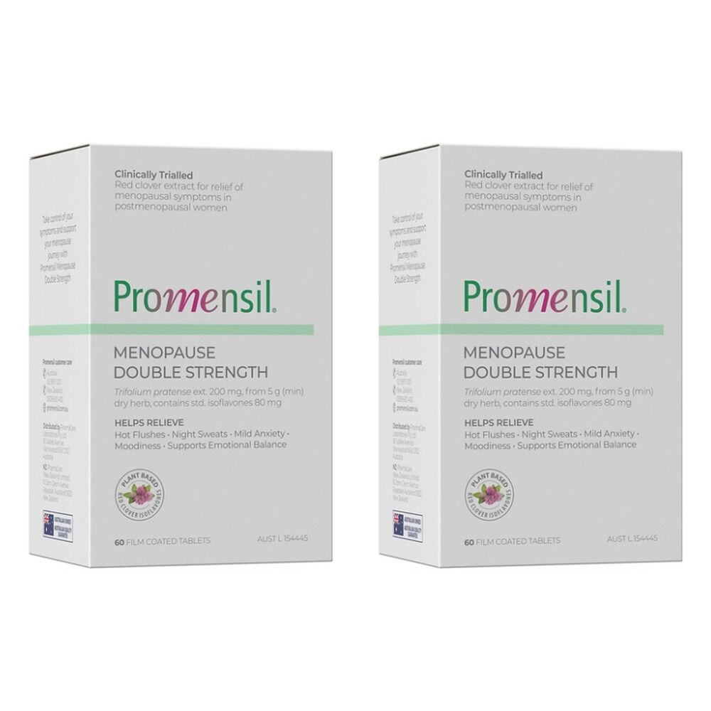 Promensil Menopause Double Strength 60 Tablets Pack of 2