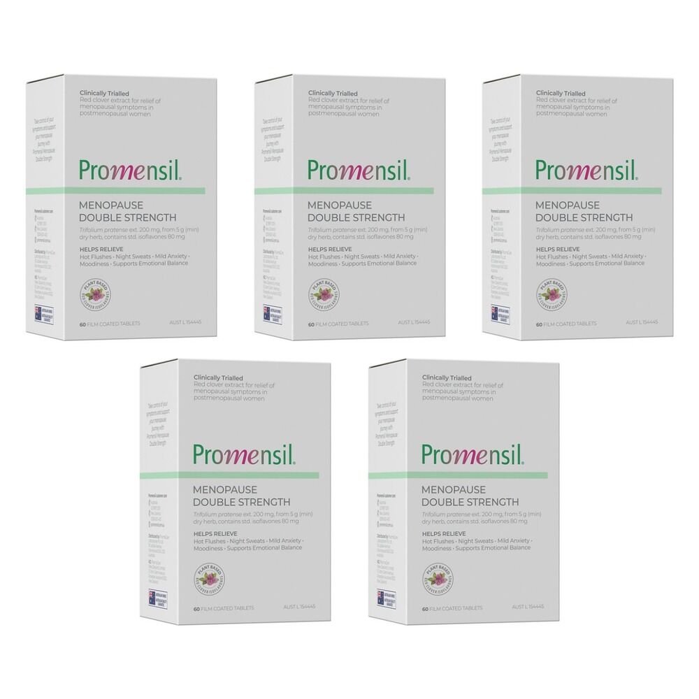 Promensil Menopause Double Strength 60 Tablets Pack of 5