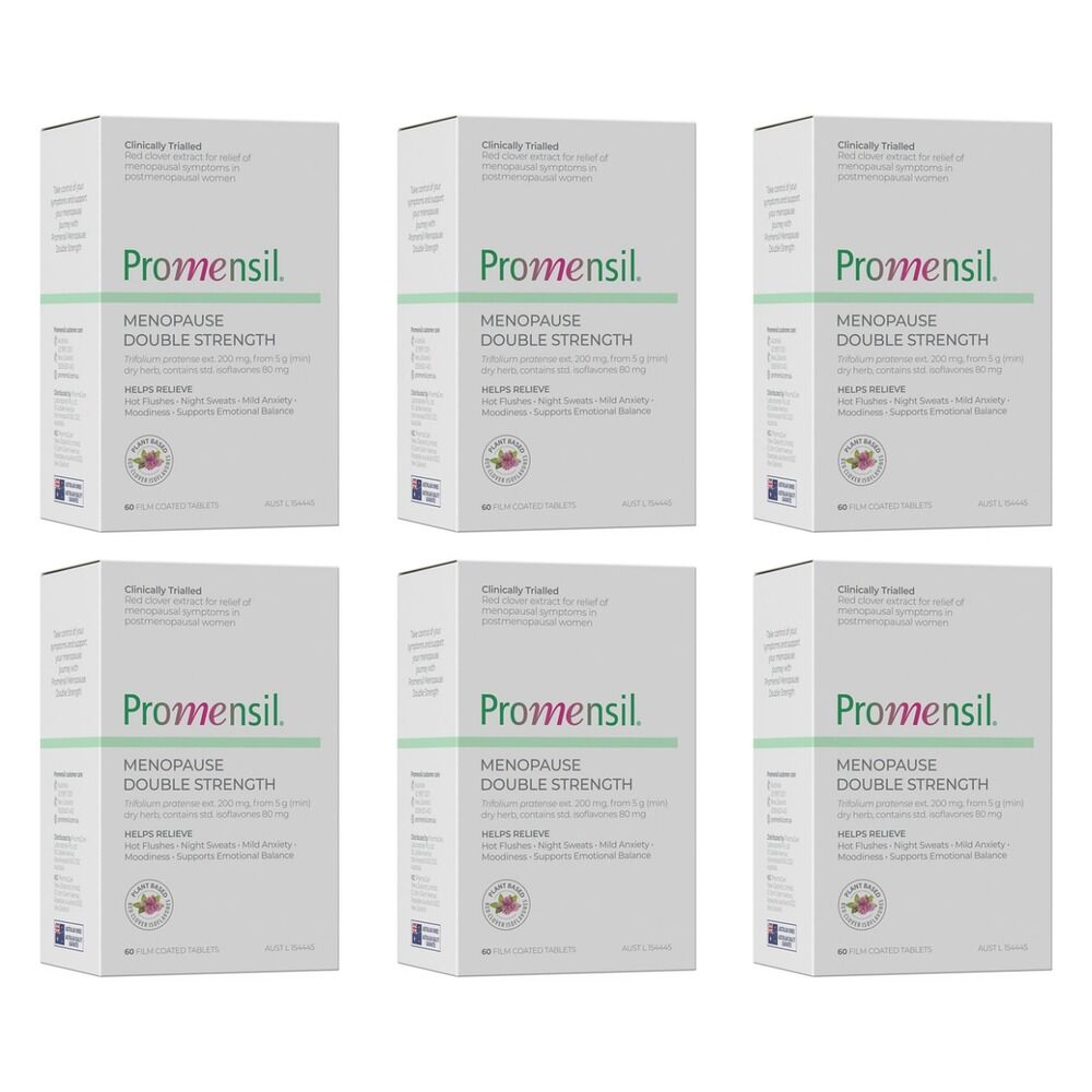 Promensil Menopause Double Strength 60 Tablets Pack of 6